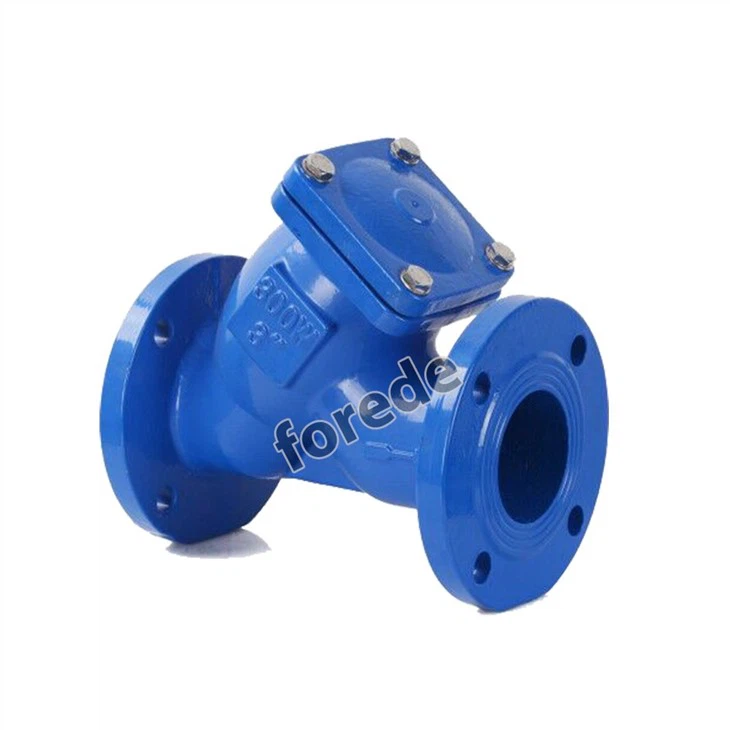 Y Type Strainer With Flange End