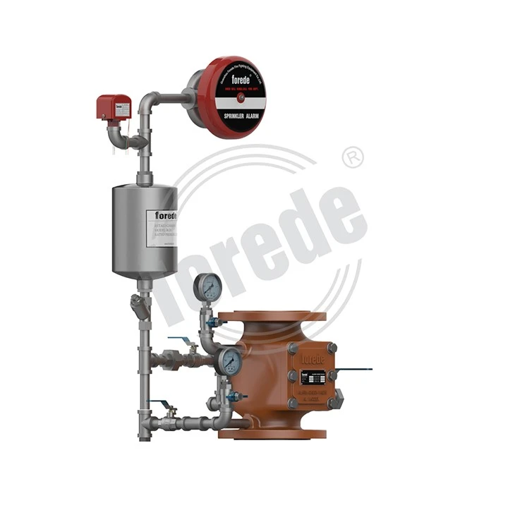Flange Alarm Check Valve With Stainless Steel Pipe suppliers